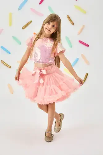 Baby Pink Tutu Skirt - Bonita - 1