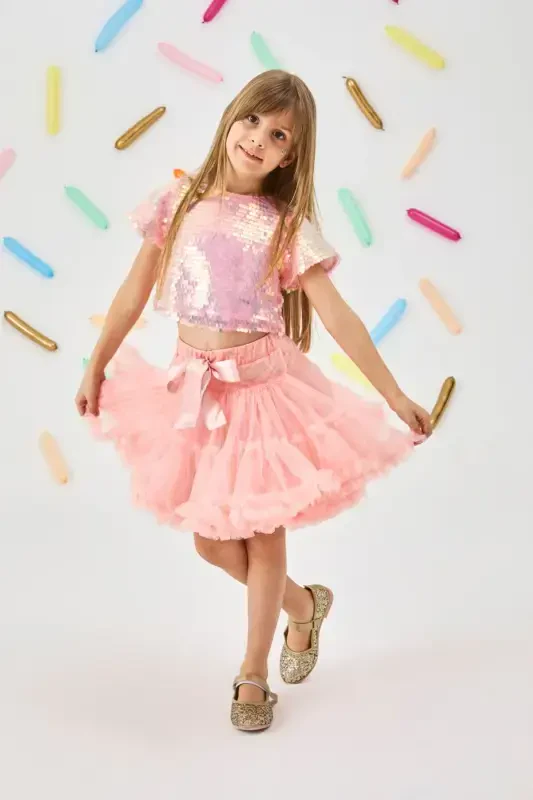 Baby Pink Tutu Skirt - Bonita - 1