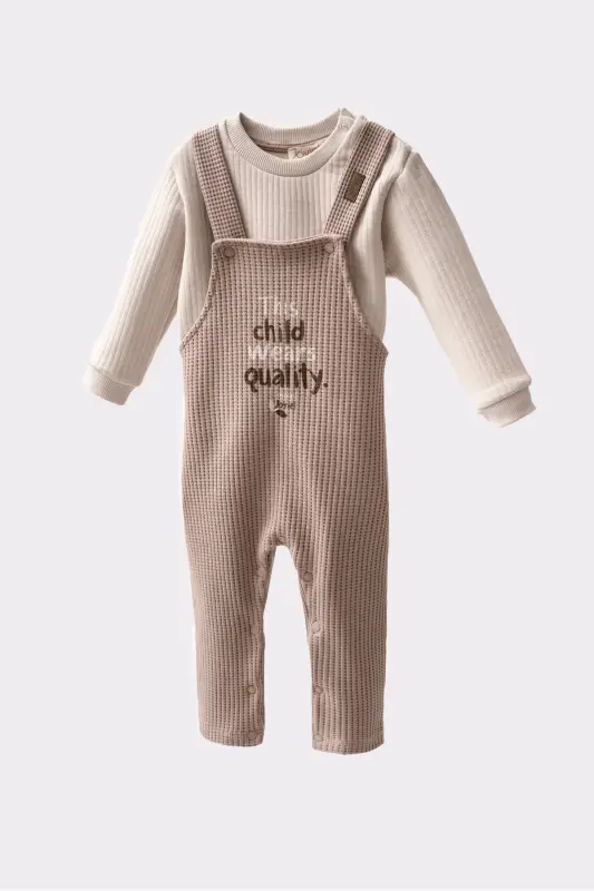 Baby Romper and Top 2-Piece Set - 1