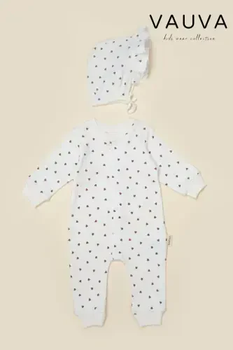 Baby Romper for Girls and Boys - 3-24 Months - Seasonal Hatted Romper - 1