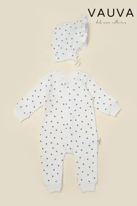 Baby Romper for Girls and Boys - 3-24 Months - Seasonal Hatted Romper - 1