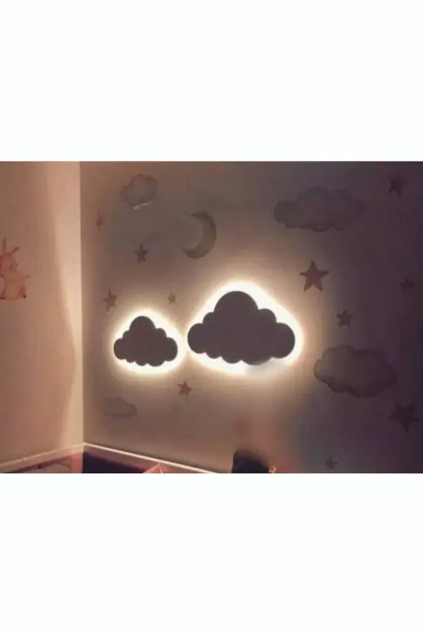 Baby Room Lighting 2-Piece Cloud Set - 1