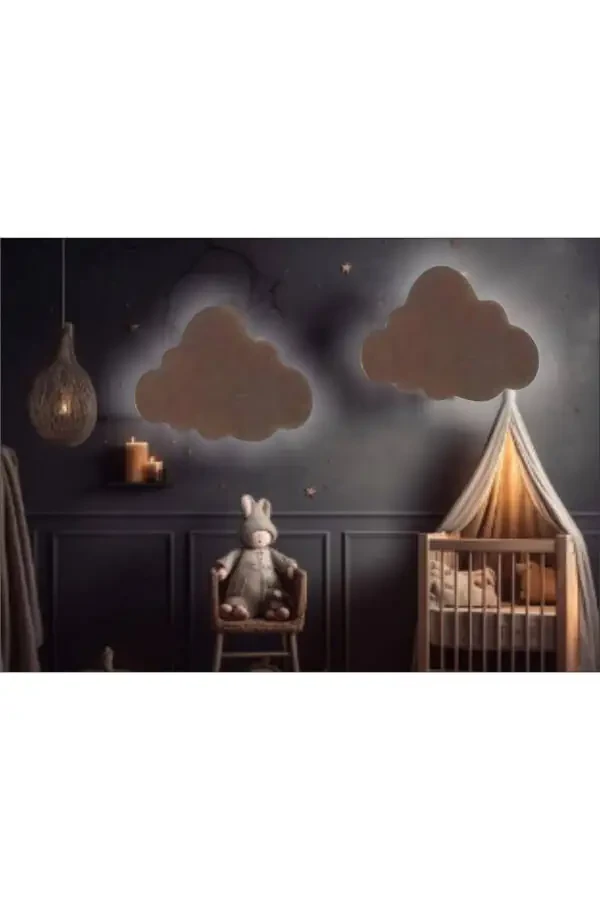 Baby Room Lighting 2-Piece Cloud Set - 2
