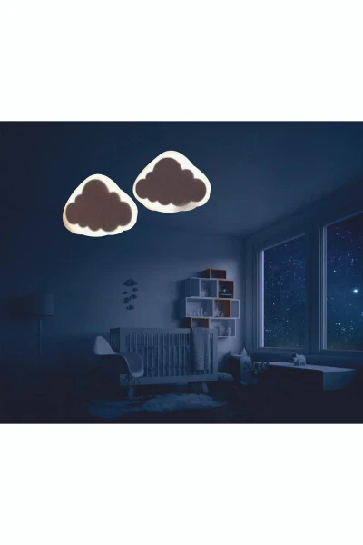 Baby Room Lighting 2-Piece Cloud Set - 6