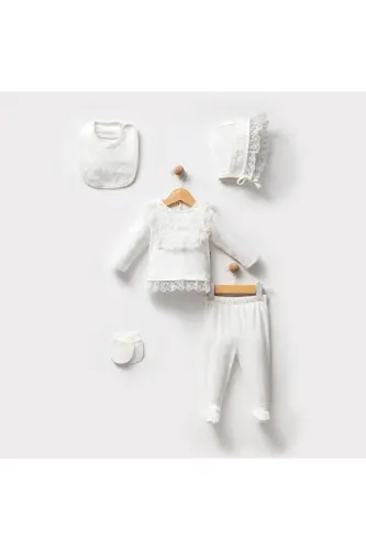 Baby set-Ecru - 1
