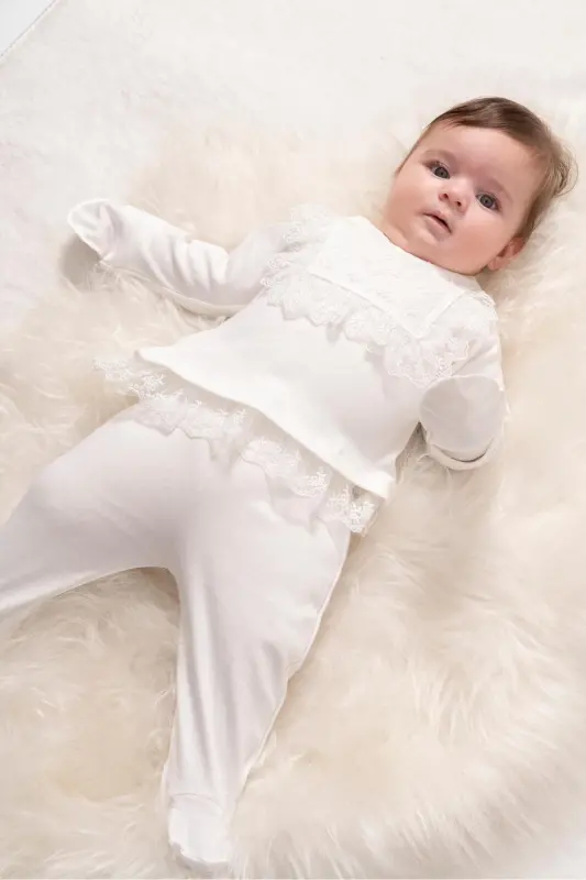 Baby set-Ecru - 2