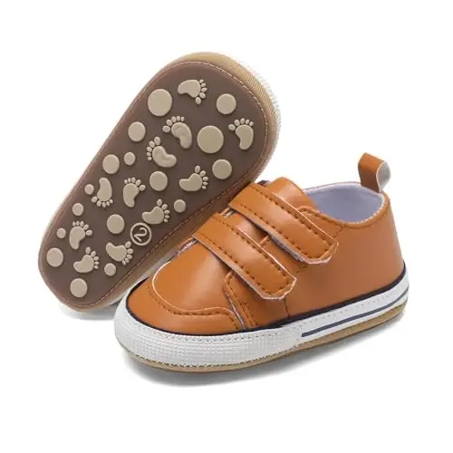 Baby Shoes,Infant Boys Girls Non-Slip Soft Sole Lightweight Sneakers,Unisex First Walking Shoes for 0-18 Months Toddler - BABY