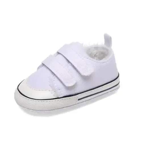 Baby Shoes,Infant Boys Girls Non-Slip Soft Sole Lightweight Sneakers,Unisex First Walking Shoes for 0-18 Months Toddler - 1