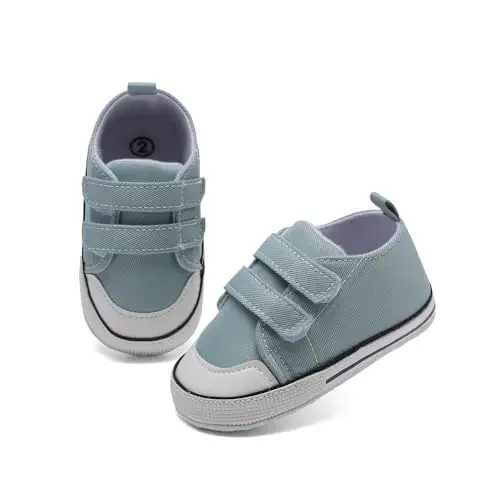 Baby Shoes,Infant Boys Girls Non-Slip Soft Sole Lightweight Sneakers,Unisex First Walking Shoes for 0-18 Months Toddler - 4