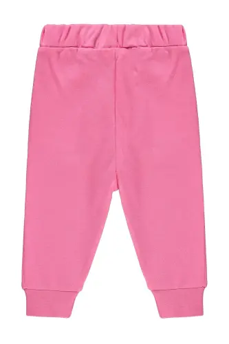 Baby Single Bottom Without Socks 6-24 Months Pink - 3