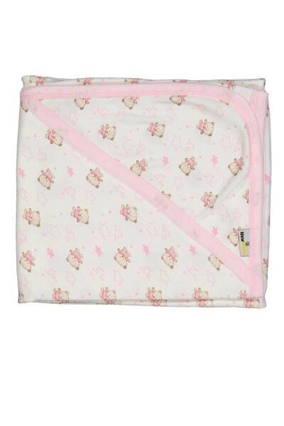 Baby Single Layer Quilted Blanket Swaddle 80x90 Cm - 8