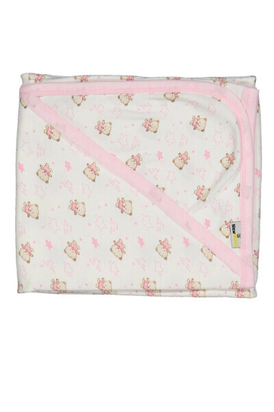 Baby Single Layer Quilted Blanket Swaddle 80x90 Cm - 4