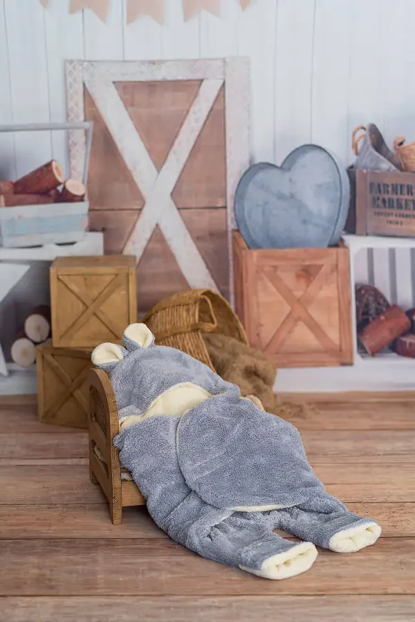 Baby Sleeping Bag (Swaddle) Grey - 1