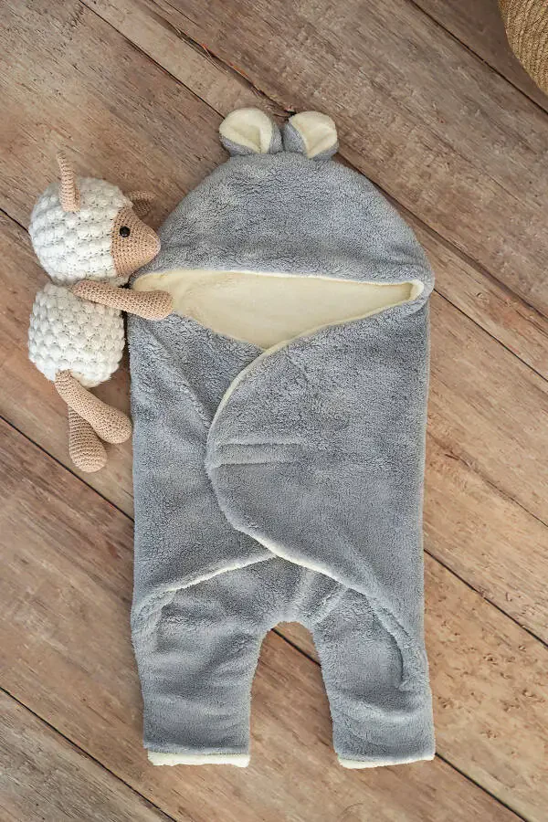 Baby Sleeping Bag (Swaddle) Grey - 2