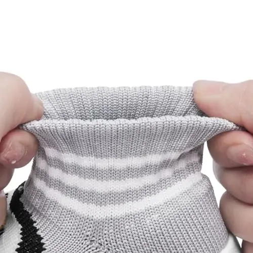 Baby Sock Shoes With Grip - Infant First Walker Shoes for Girls and Boys - Toddler Slipper Non Slip - 2