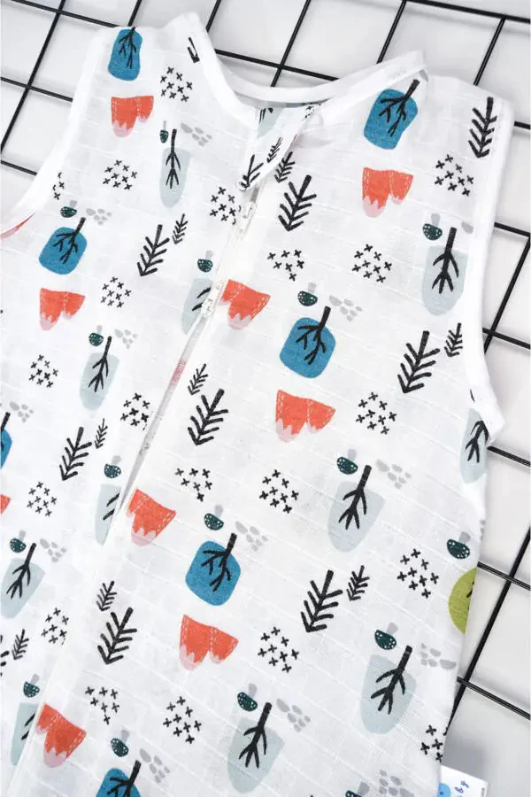 Baby Summer Spring Sleeping Bag Oeko-tex Certified Muslin 0.5 Tog - 4