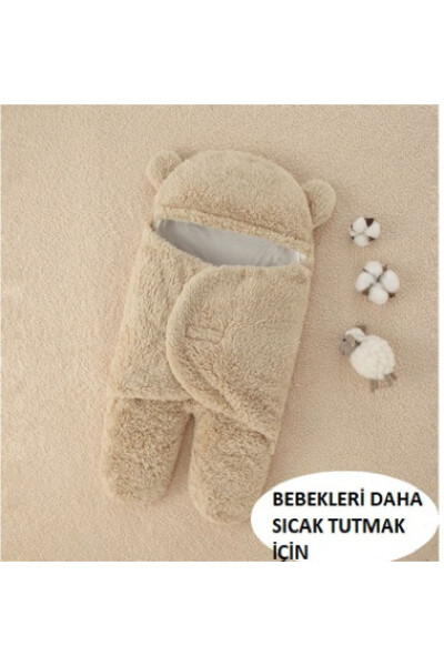 Baby Swaddle, Baby Blanket, Baby Sleeping Bag 75 x 80 - I LIN BABY (1)