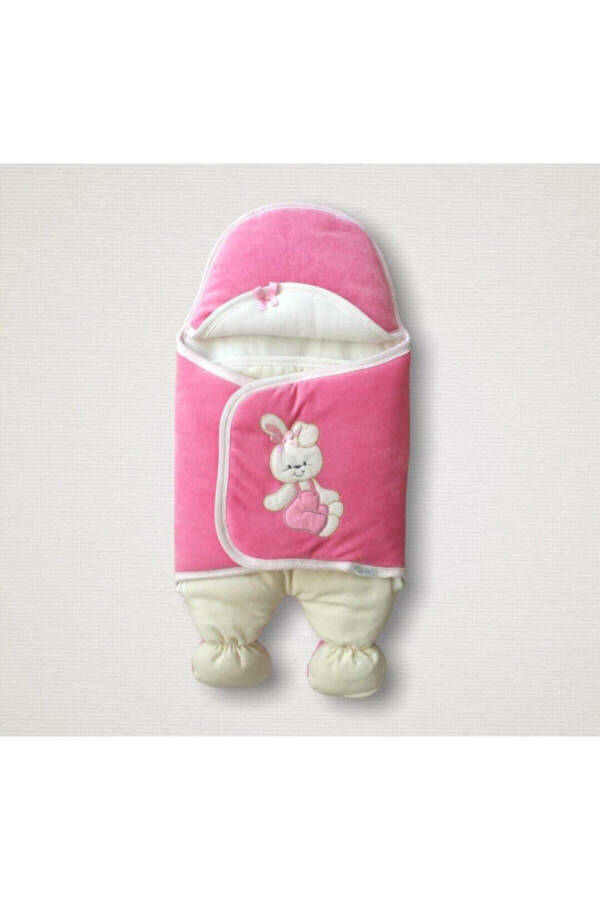 Baby Swaddle Blanket Footed Outer Girl Baby Swaddle Hospital Discharge Sleeping Bag - 1