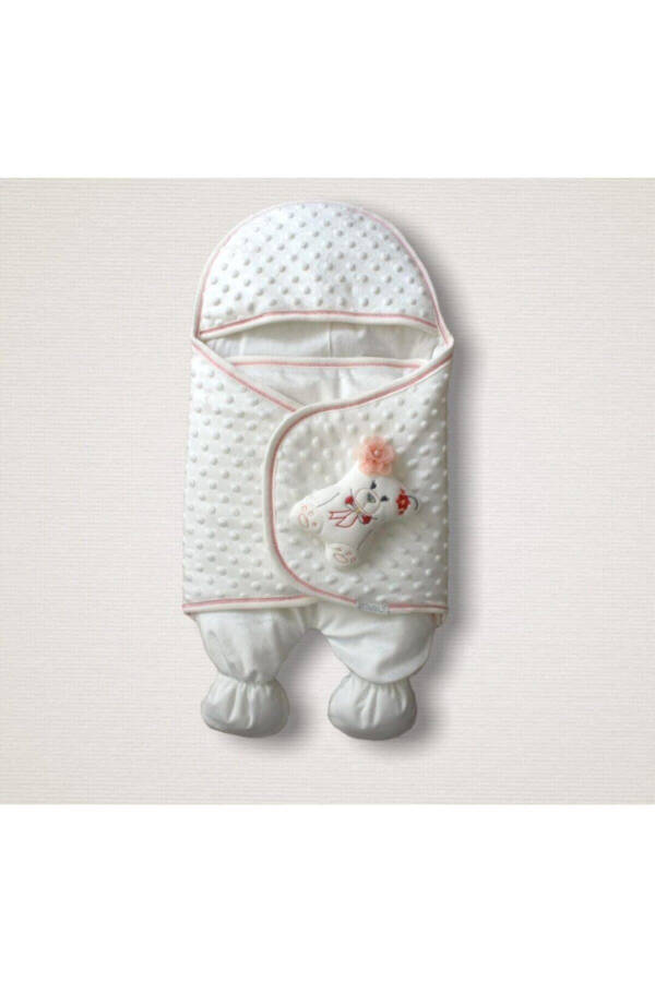 Baby Swaddle Blanket Hospital Discharge Swaddle Toy-Filled Sleepsuit Baby Jacket - 8