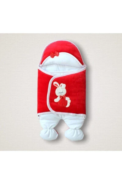 Baby Swaddle Blanket with Feet, Baby Wrap Blanket, Hospital Discharge Sleeping Bag Unisex - TOMUYCUK