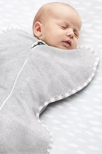 Baby Swaddle - Newborn Self-Soothing Swaddle - Baby Sleeping Bag for Boys and Girls 1.0 Tog - 4