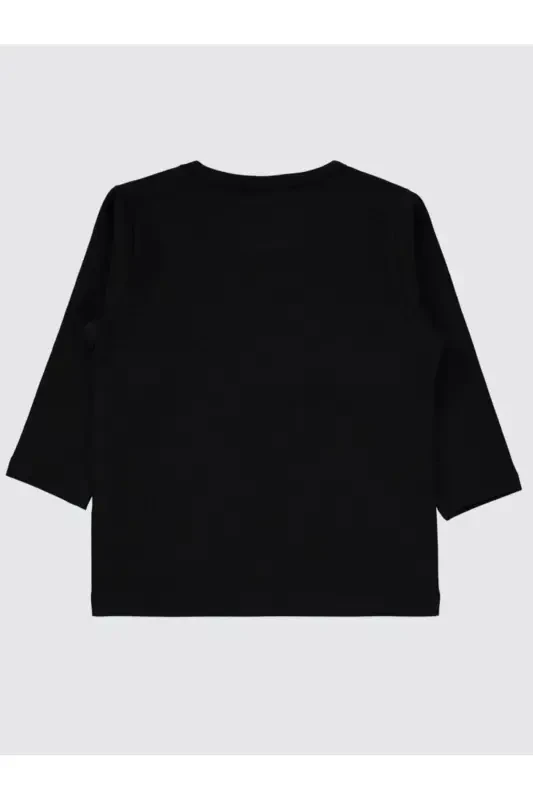 Baby Sweatshirt 6-18 Months Black - 1