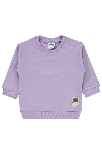 Baby Sweatshirt (6-18 Months) Lilac - 3