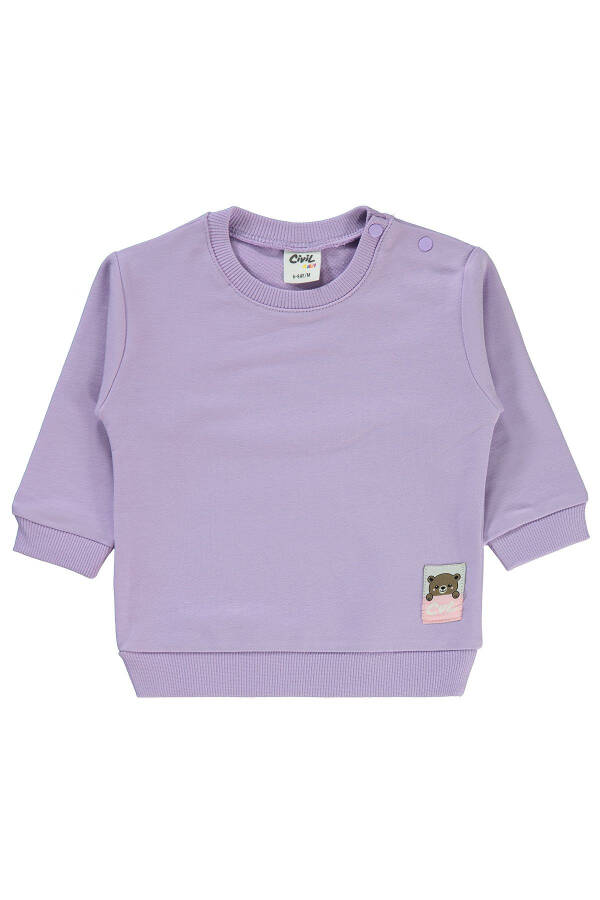 Baby Sweatshirt (6-18 Months) Lilac - 1