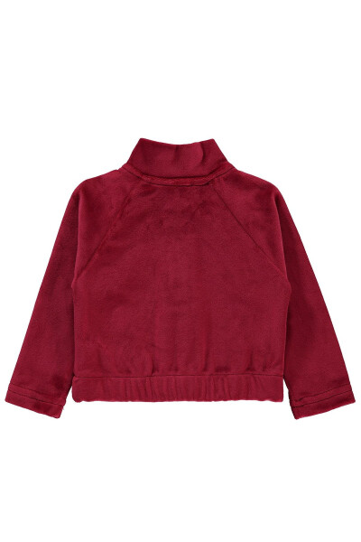 Baby Sweatshirt (6-18 Months) Maroon - 2