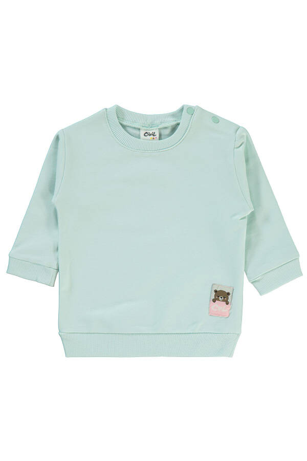 Baby Sweatshirt 6-18 Months Mint - 3