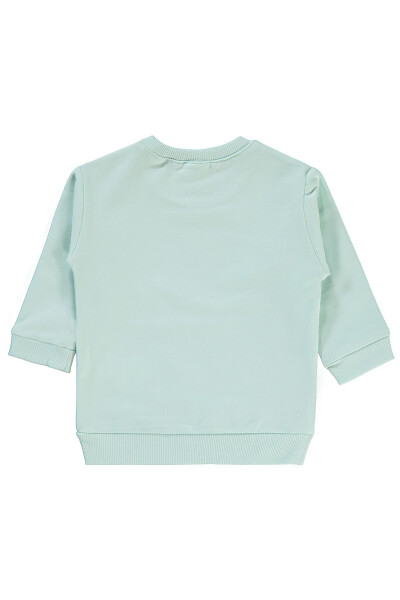 Baby Sweatshirt 6-18 Months Mint - 2