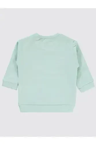 Baby Sweatshirt 6-18 Months Mint - 2