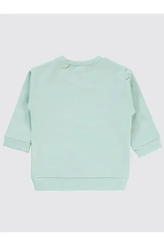 Baby Sweatshirt 6-18 Months Mint - 2