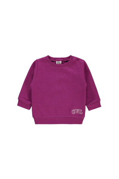 Baby Sweatshirt (6-18 Months), Orchid Purple - 12