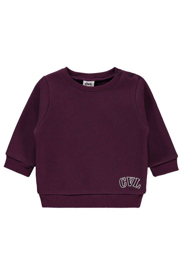 Baby Sweatshirt (6-18 Months), Orchid Purple - 7