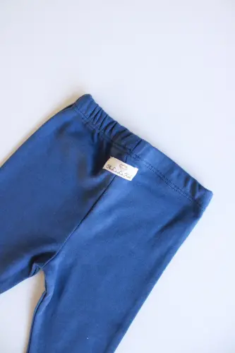 Baby Tights (Indigo Cotton) - 3