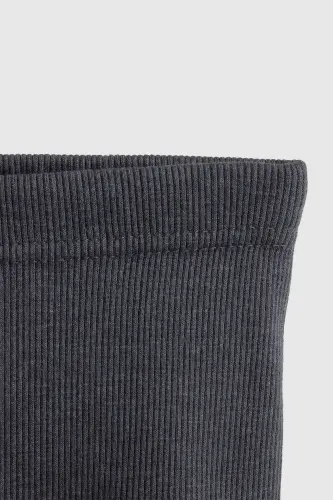 Baby Tights, Natural, Cotton, Tights-anthracite - MORSHEY (1)