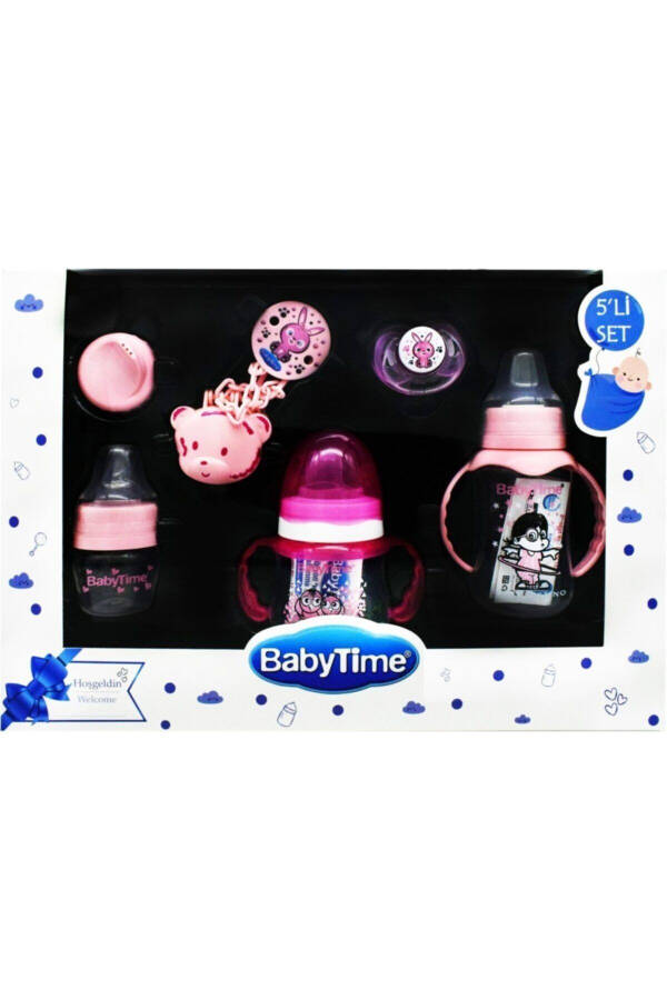 Baby Time Чақалоқ Совғалар Сети 5 та – Пушти - 1
