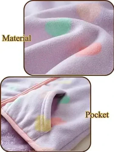 Baby Toddler Boys Girls Sherpa Fleece Lined Jacked Sweatshirt Fall Winter Autumn Warm Clothes with Hoodie - 6