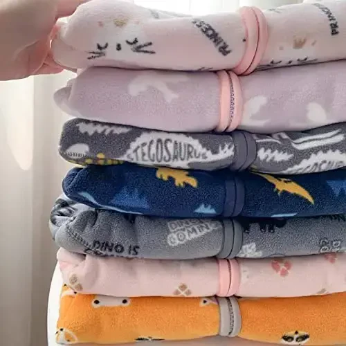 Baby Toddler Boys Girls Sherpa Fleece Lined Jacket Sweatshirt Fall Winter Autumn Warm Clothes with Hoodie - 3