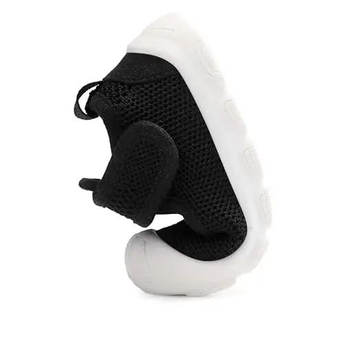 Baby Toddler Girls Boys Shoes Lightweight Breathable for Non Slip Infant First Walking Shoes Outdoor Toddlers Sneakers 6 9 12 18 24 Months - 4