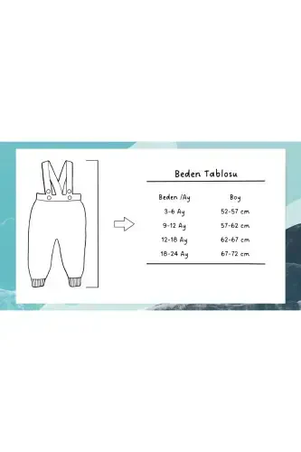 Baby Toddler Knit Suspender Overall with Buttons Ecru - 5