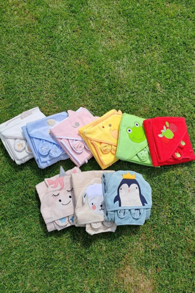 Baby Towel Swaddle Bag Set Puppy - 5