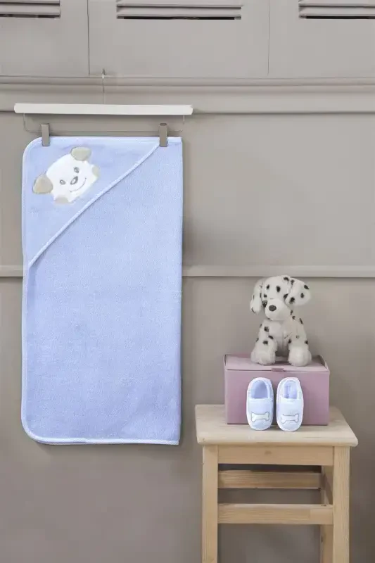Baby Towel Swaddle Bag Set Puppy - 1