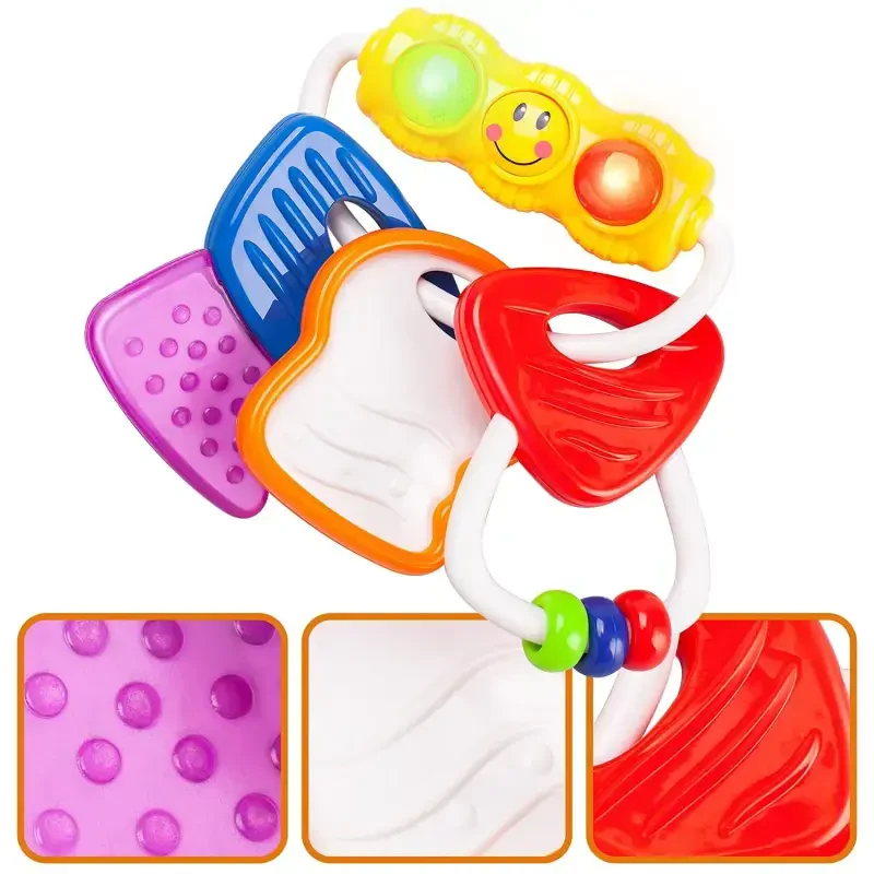 Baby Toys 0-6 Months Infant Toys 6-12 Months with Sound & Light, Boy Girl Gifts Baby Toys for 0-12 Months - 2