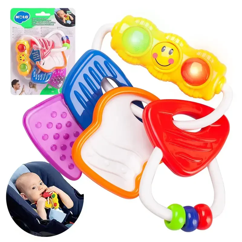 Baby Toys 0-6 Months Infant Toys 6-12 Months with Sound & Light, Boy Girl Gifts Baby Toys for 0-12 Months - 3