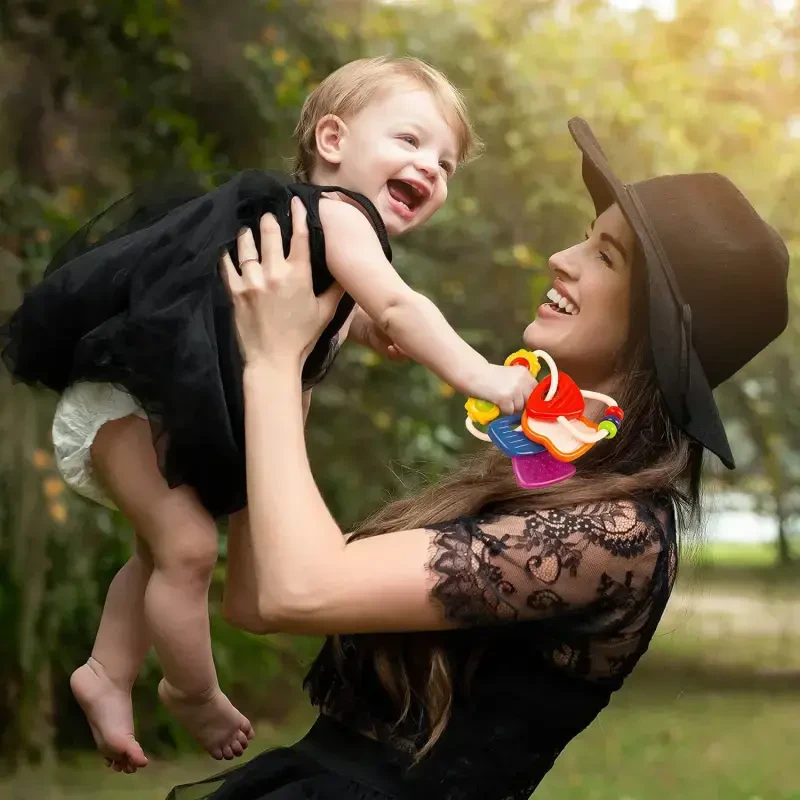 Baby Toys 0-6 Months Infant Toys 6-12 Months with Sound & Light, Boy Girl Gifts Baby Toys for 0-12 Months - 5