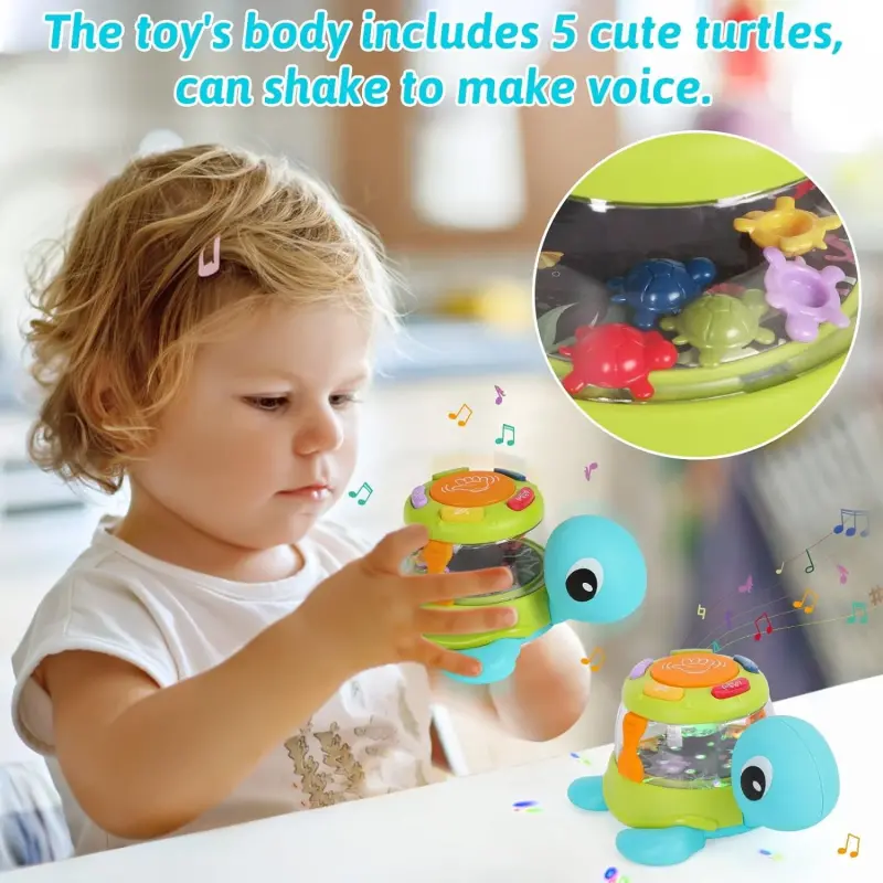 Baby Toys 6-12-24 Months, Learning Educational Toy for Toddlers 1-2, Birthday Gifts for 1 2 3 Year Old Boys Girls - 1