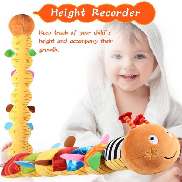 Baby Toys 6-12 Months, Musical Caterpillar Infant Toy with Multi-Sensory Crinkle, Rattle and Textures, Learning Activity Toys Gifts for Newborn 1 2 Year Old Boys Girls - 3