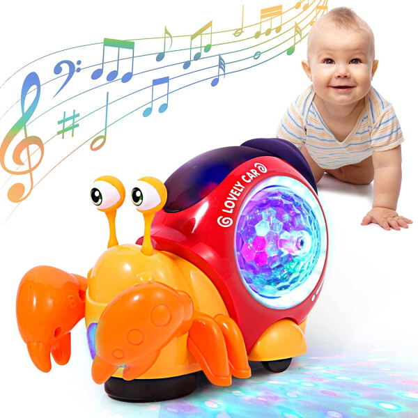 Baby Toys 6-12 Months, Musical Crab Crawling Toys, Educational Learning Toys, Toddler Toys for 12-24 Months - 7